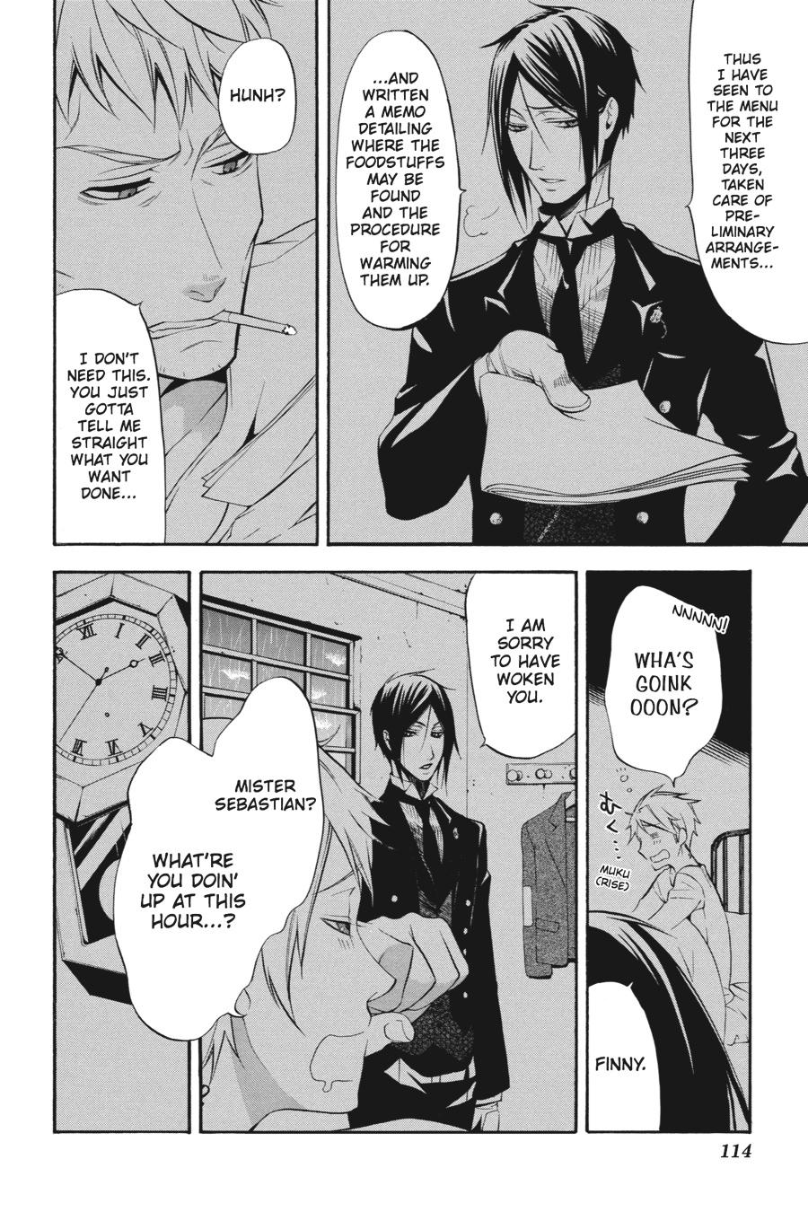 Black Butler Chapter 41 — page 6