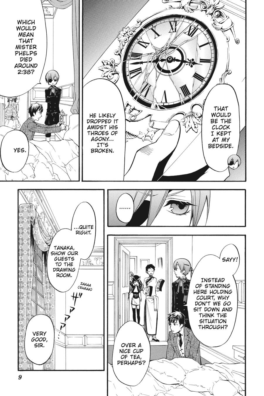 Black Butler Chapter 43 — page 10