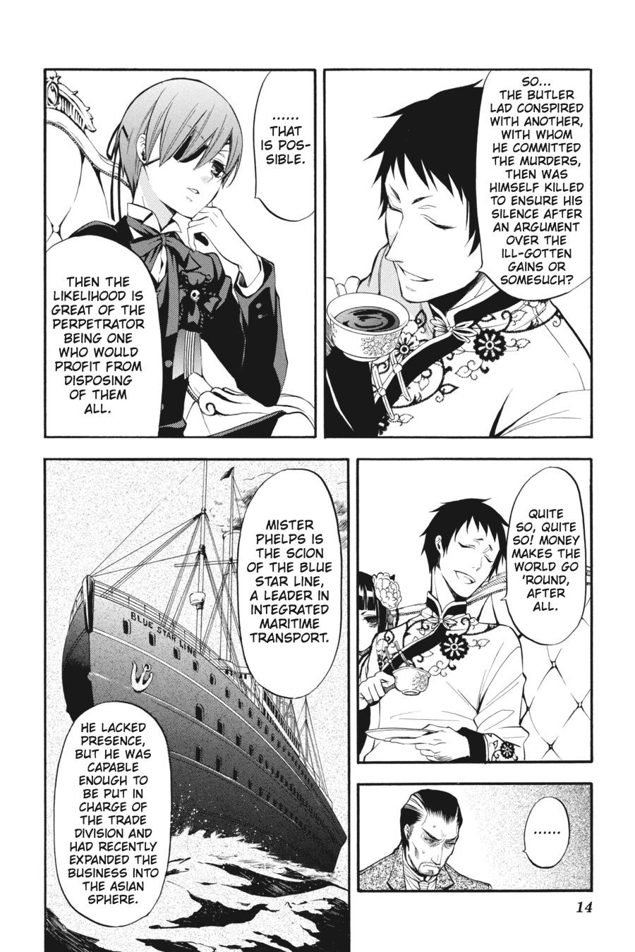 Black Butler Chapter 43 — page 15