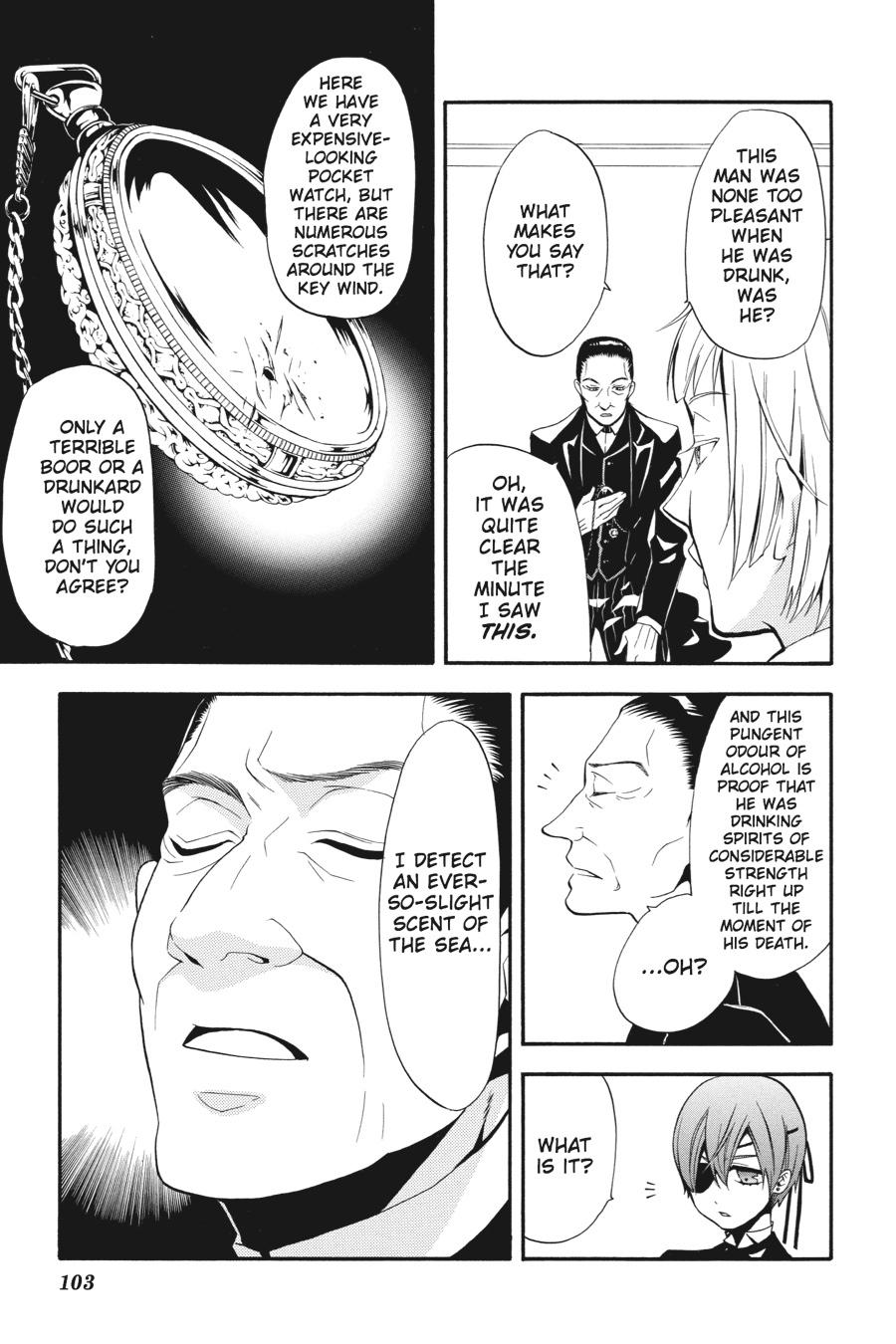 Black Butler Chapter 46 — page 4