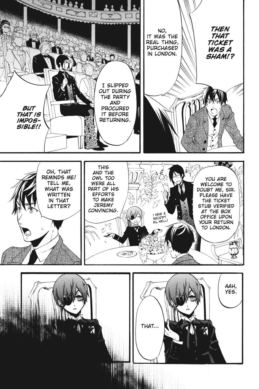 Black Butler Chapter 49 — page 21