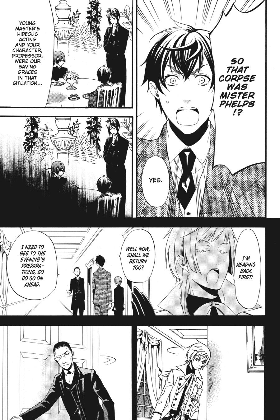 Black Butler Chapter 49 — page 29