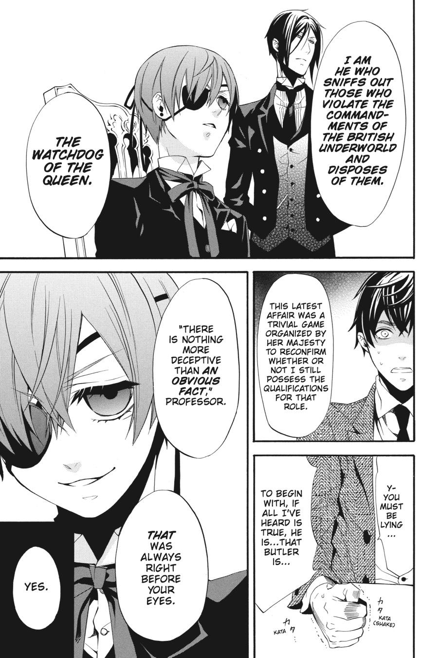 Black Butler Chapter 49 — page 37