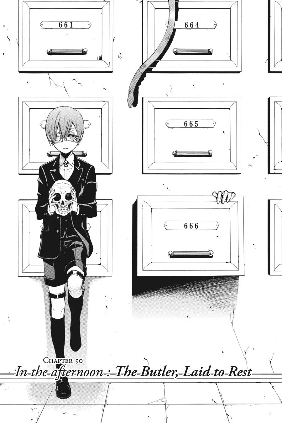 Black Butler Chapter 50 — page 1