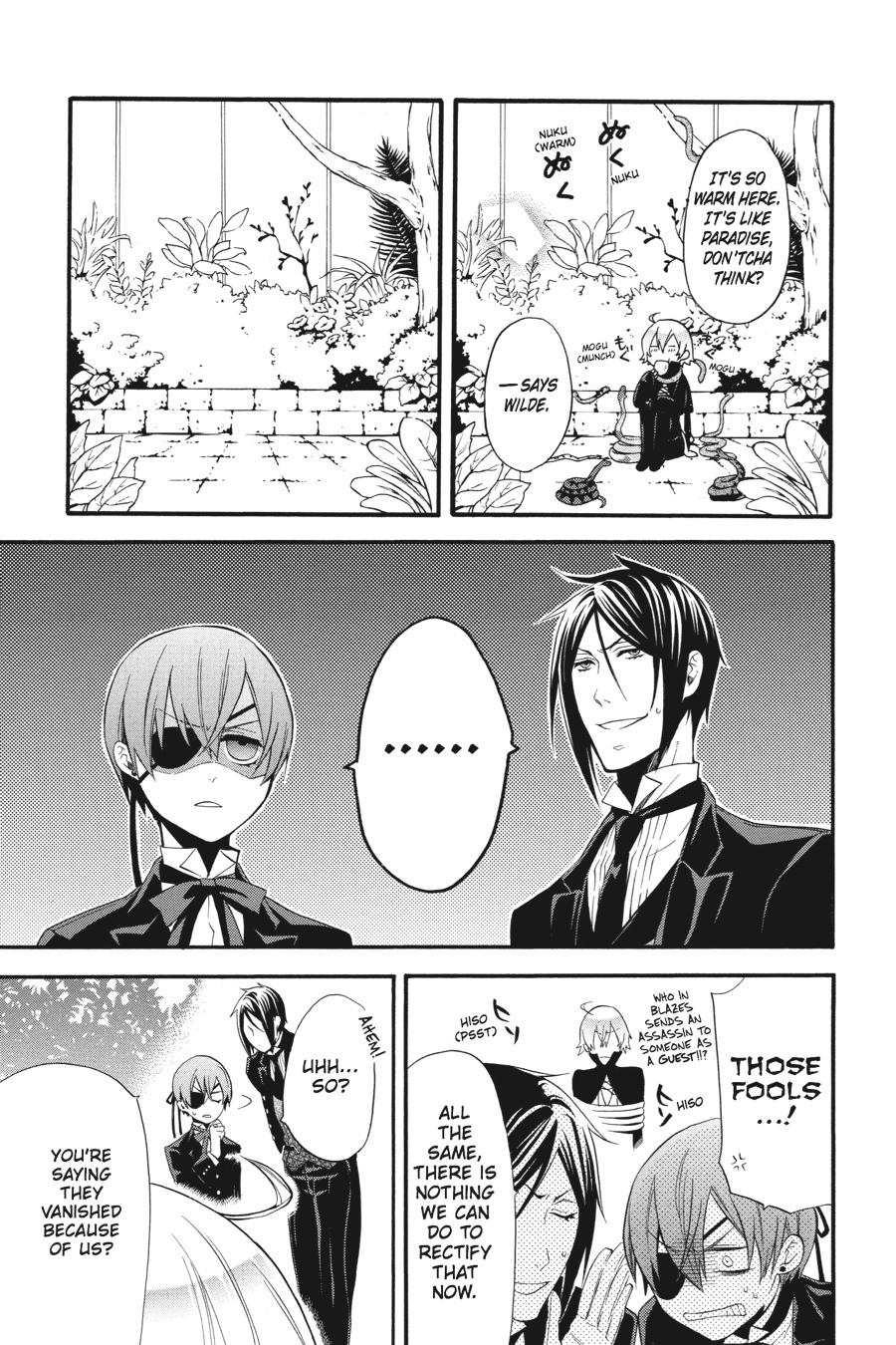 Black Butler Chapter 50 — page 15