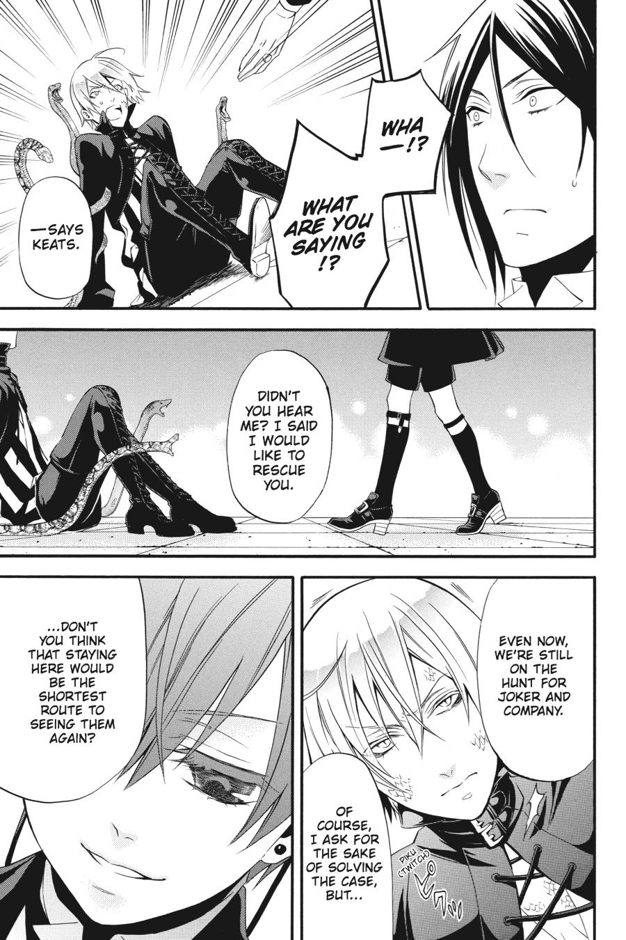 Black Butler Chapter 50 — page 21