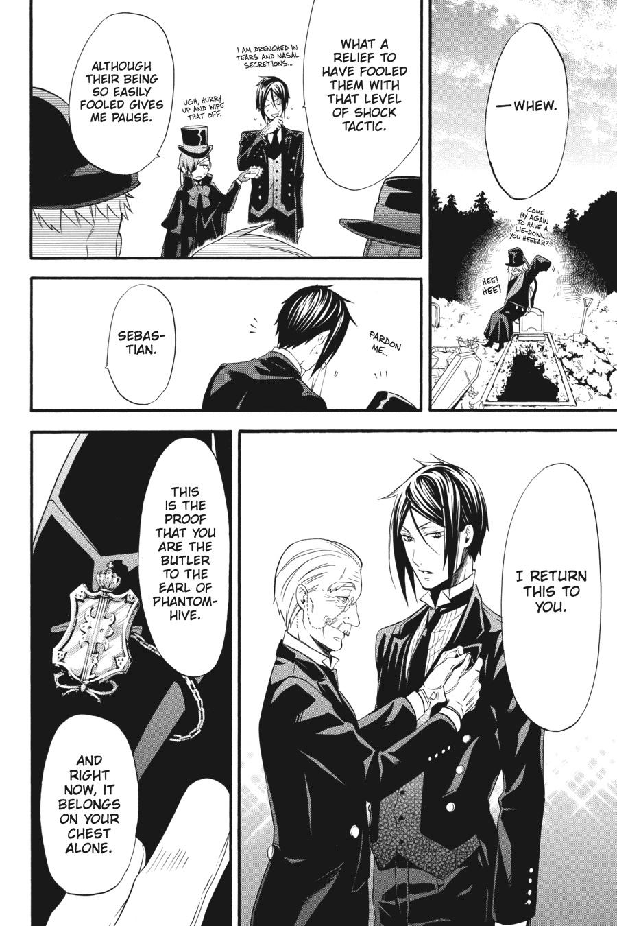 Black Butler Chapter 50 — page 32