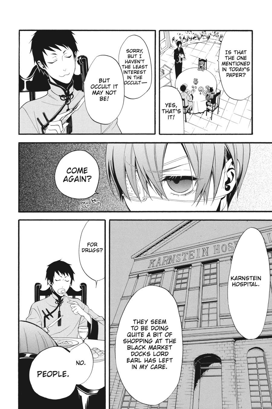 Black Butler Chapter 51 — page 12