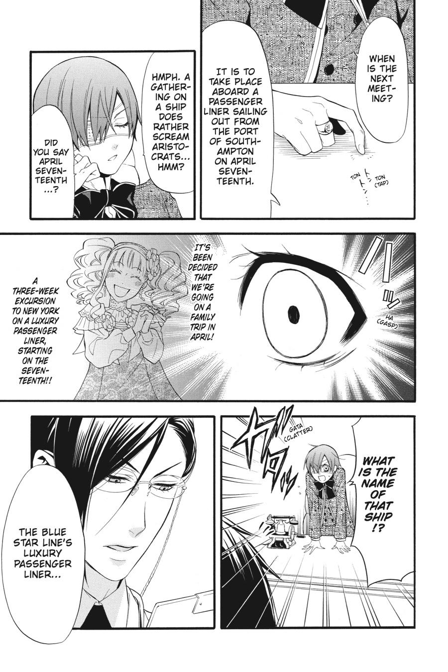 Black Butler Chapter 51 — page 19
