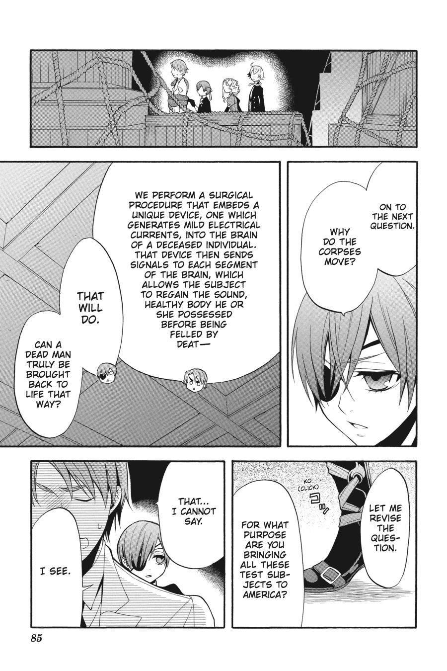 Black Butler Chapter 55 — page 13