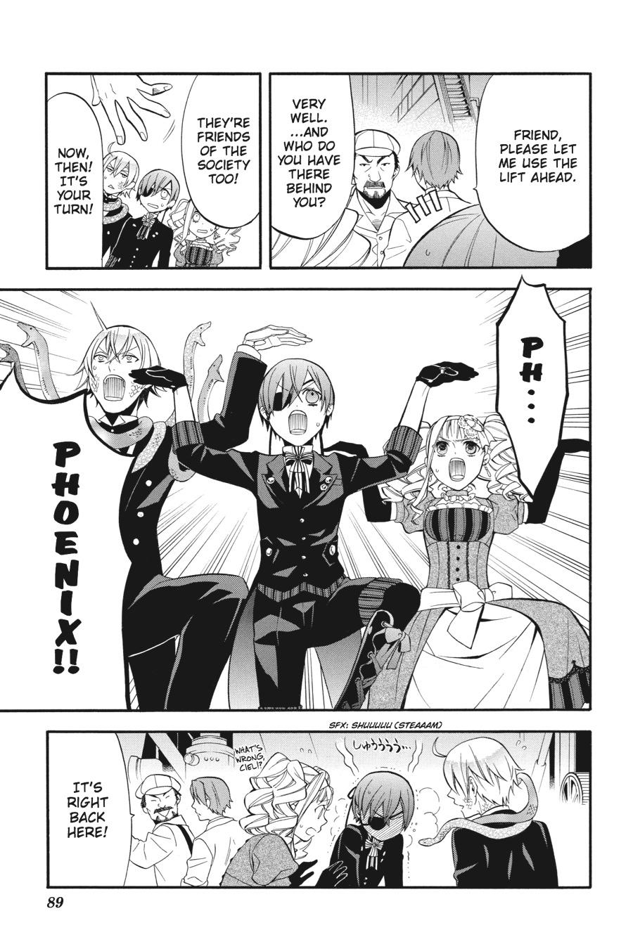Black Butler Chapter 55 — page 17