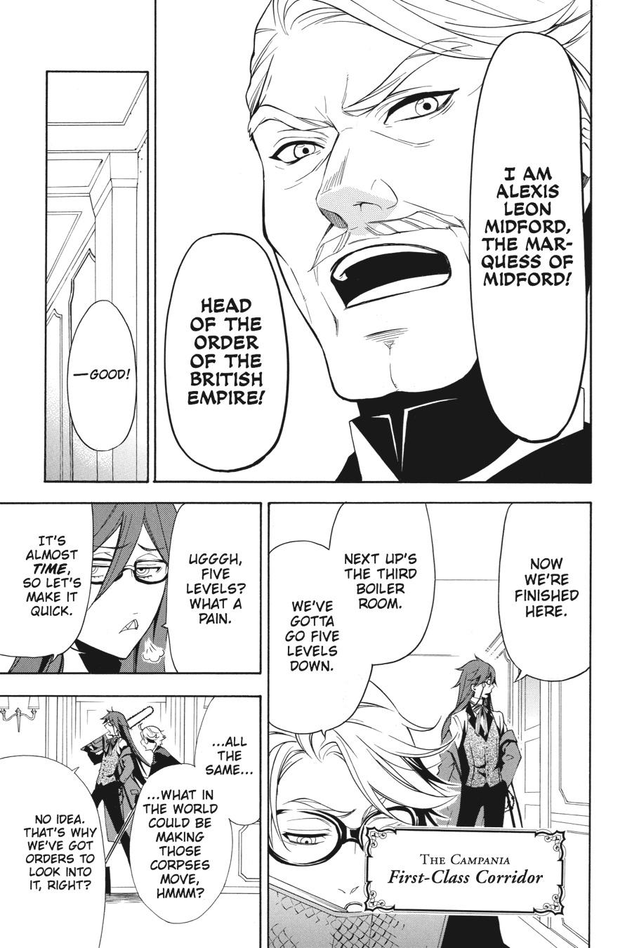 Black Butler Chapter 57 — page 7
