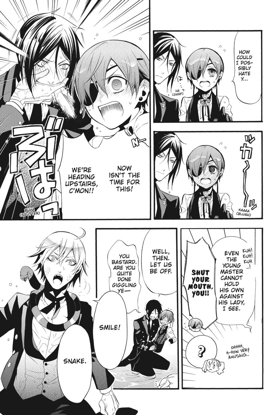 Black Butler Chapter 58 — page 28