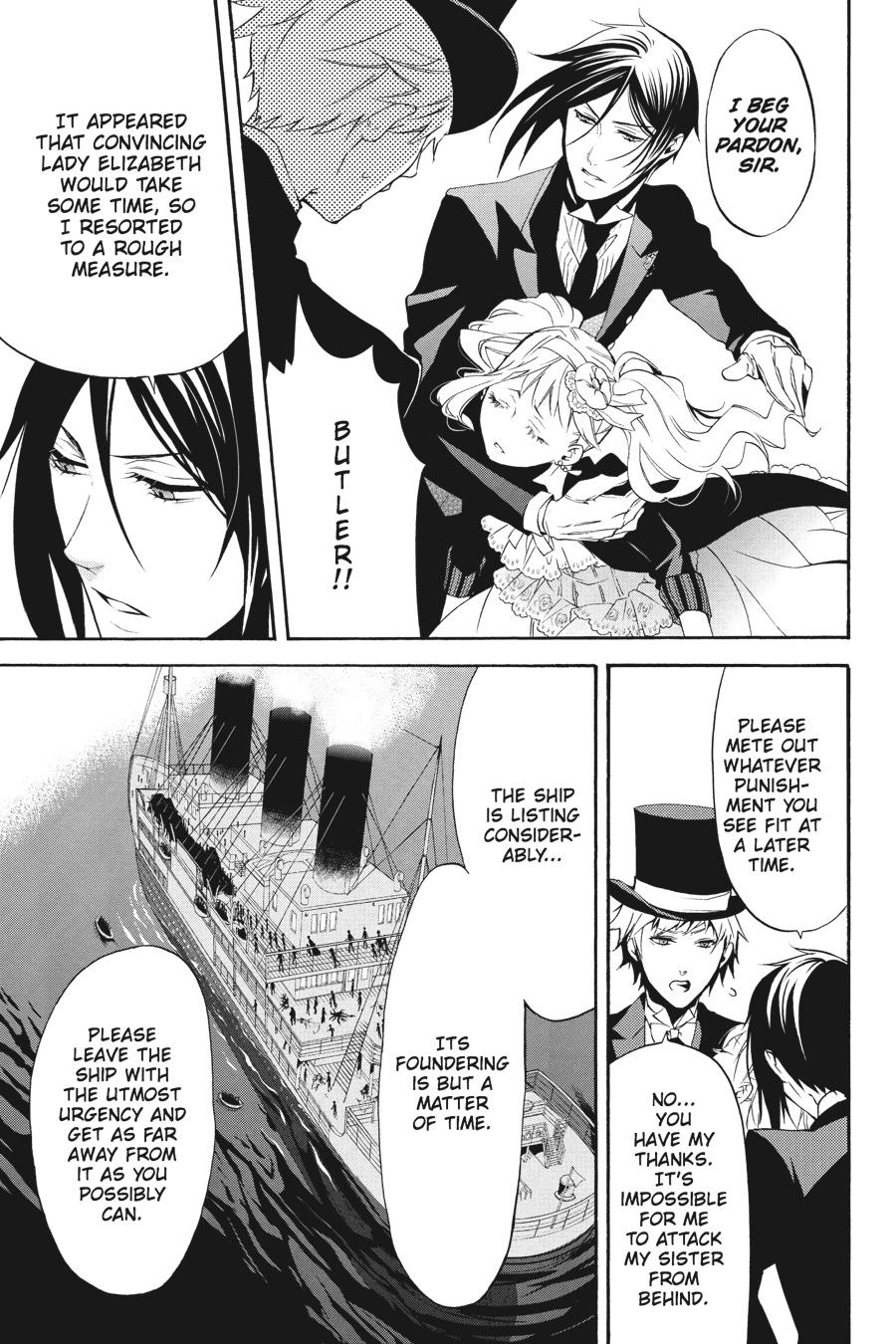 Black Butler Chapter 58 — page 32