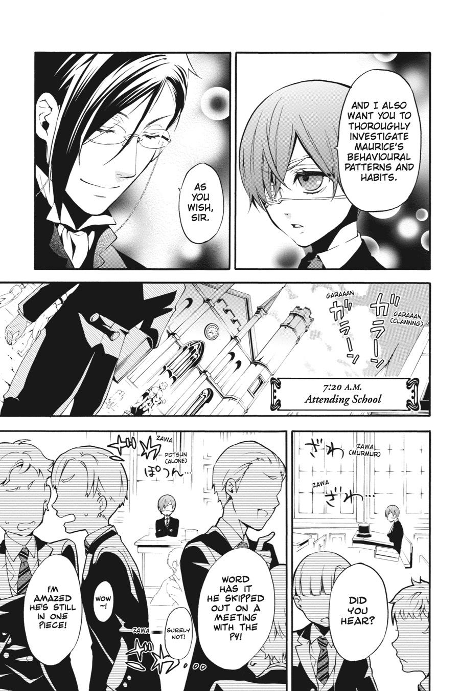 Black Butler Chapter 70 — page 4