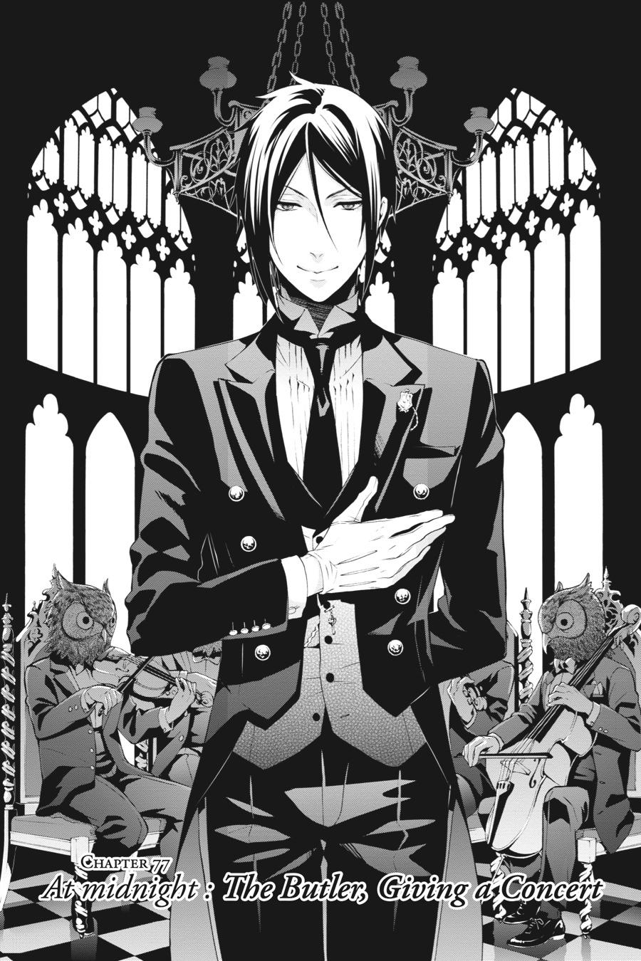 Black Butler Chapter 77 — page 1