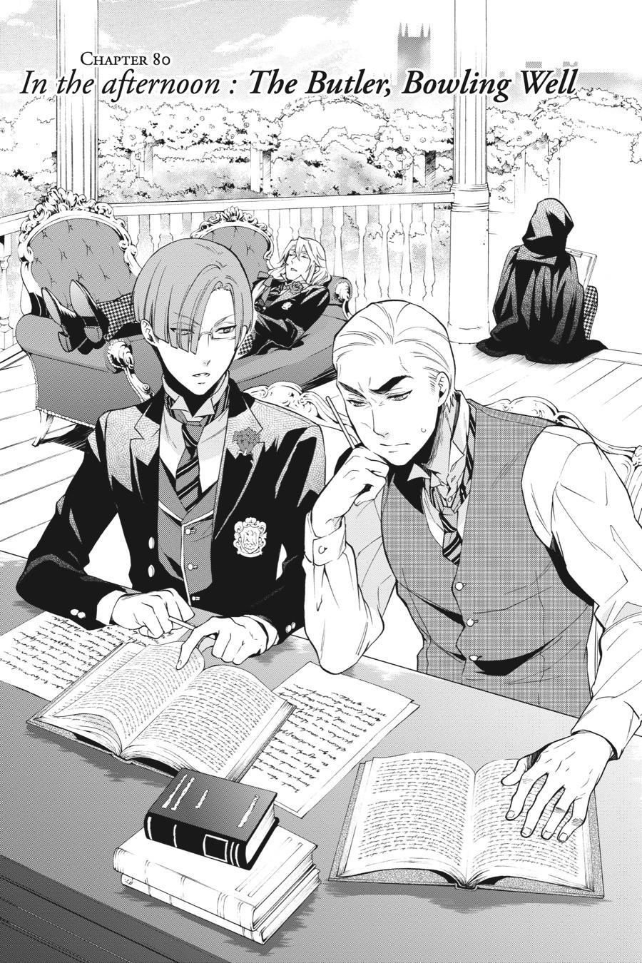 Black Butler Chapter 80 — page 1