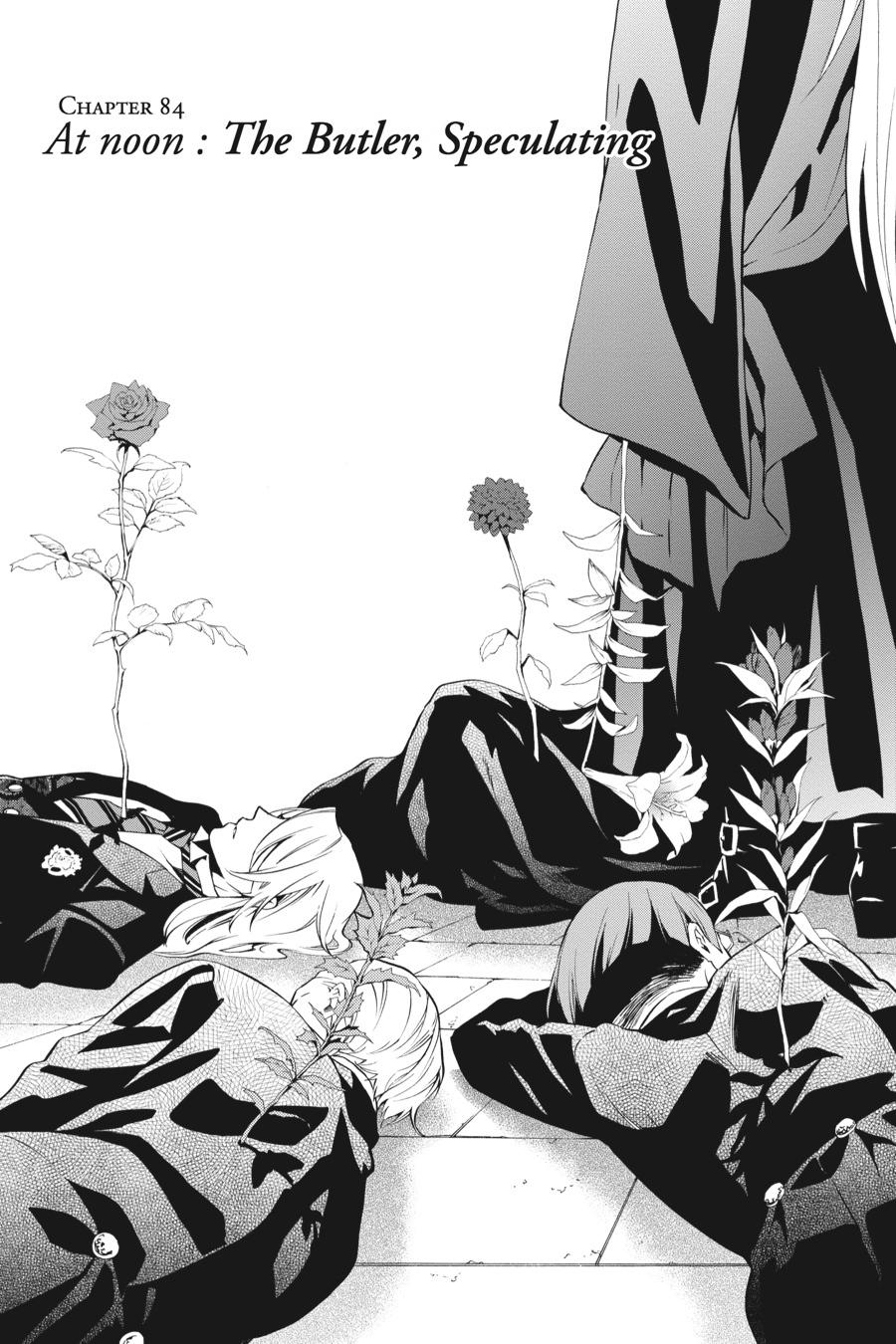 Black Butler Chapter 84 — page 1