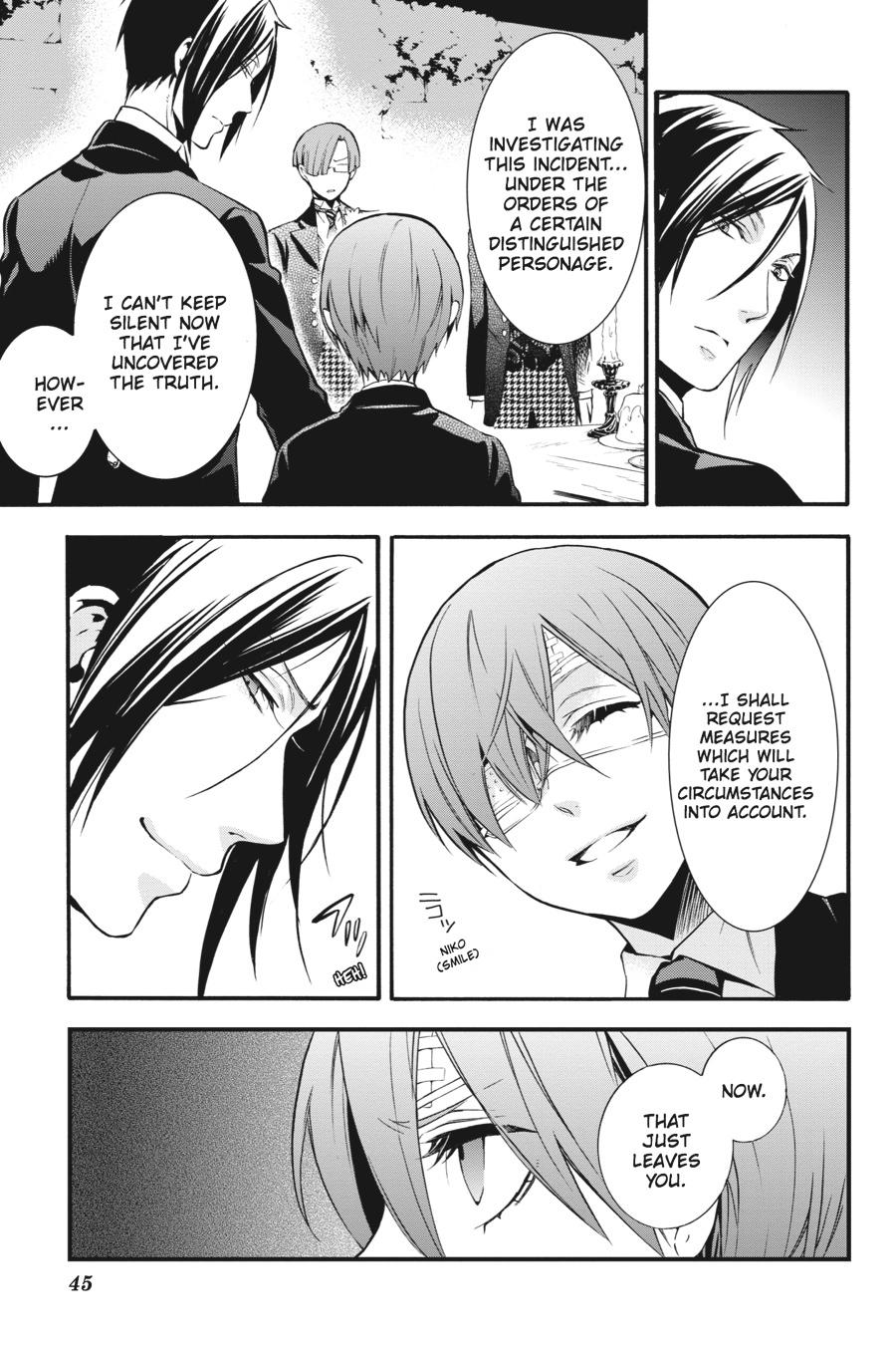 Black Butler Chapter 84 — page 3