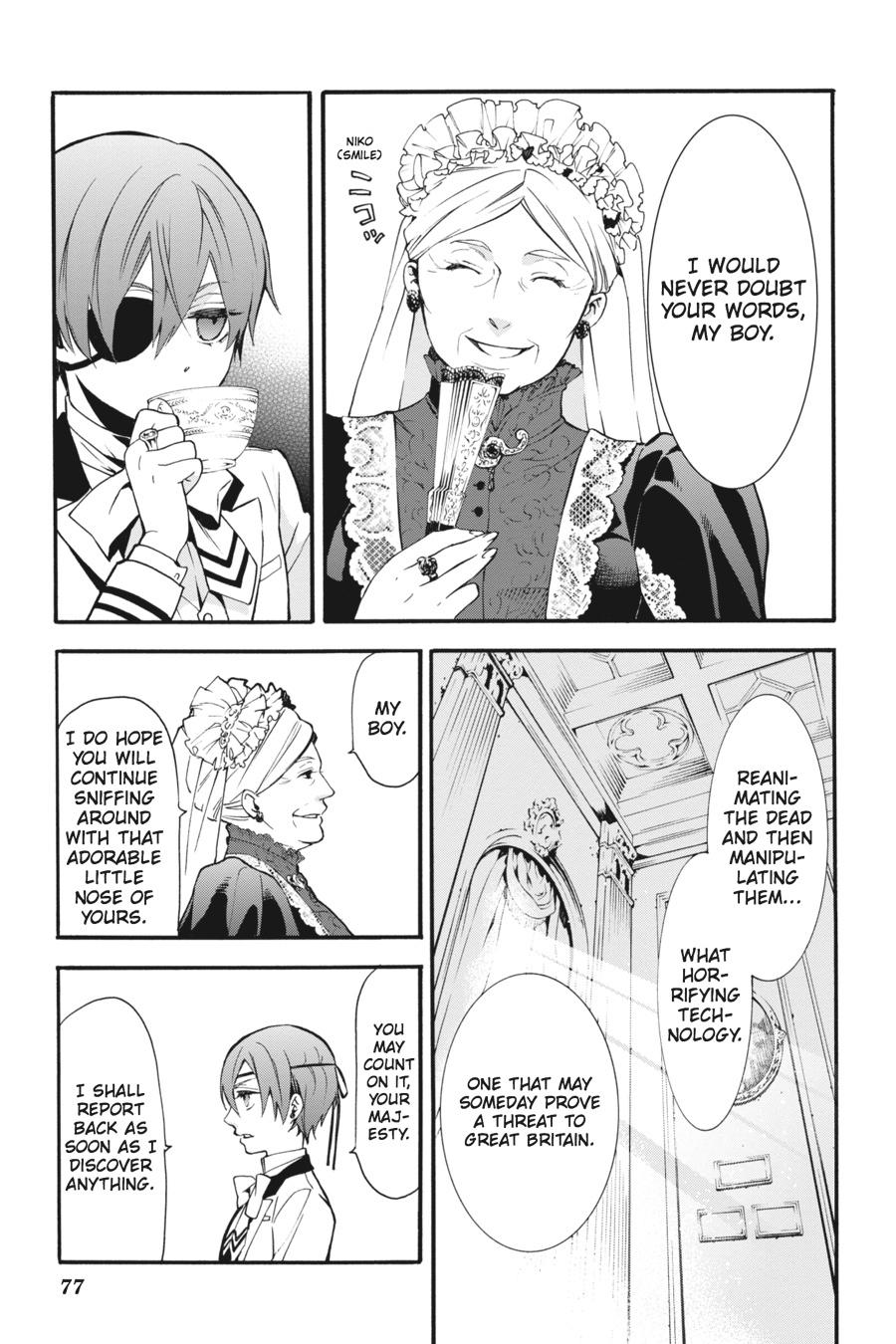 Black Butler Chapter 84 — page 33