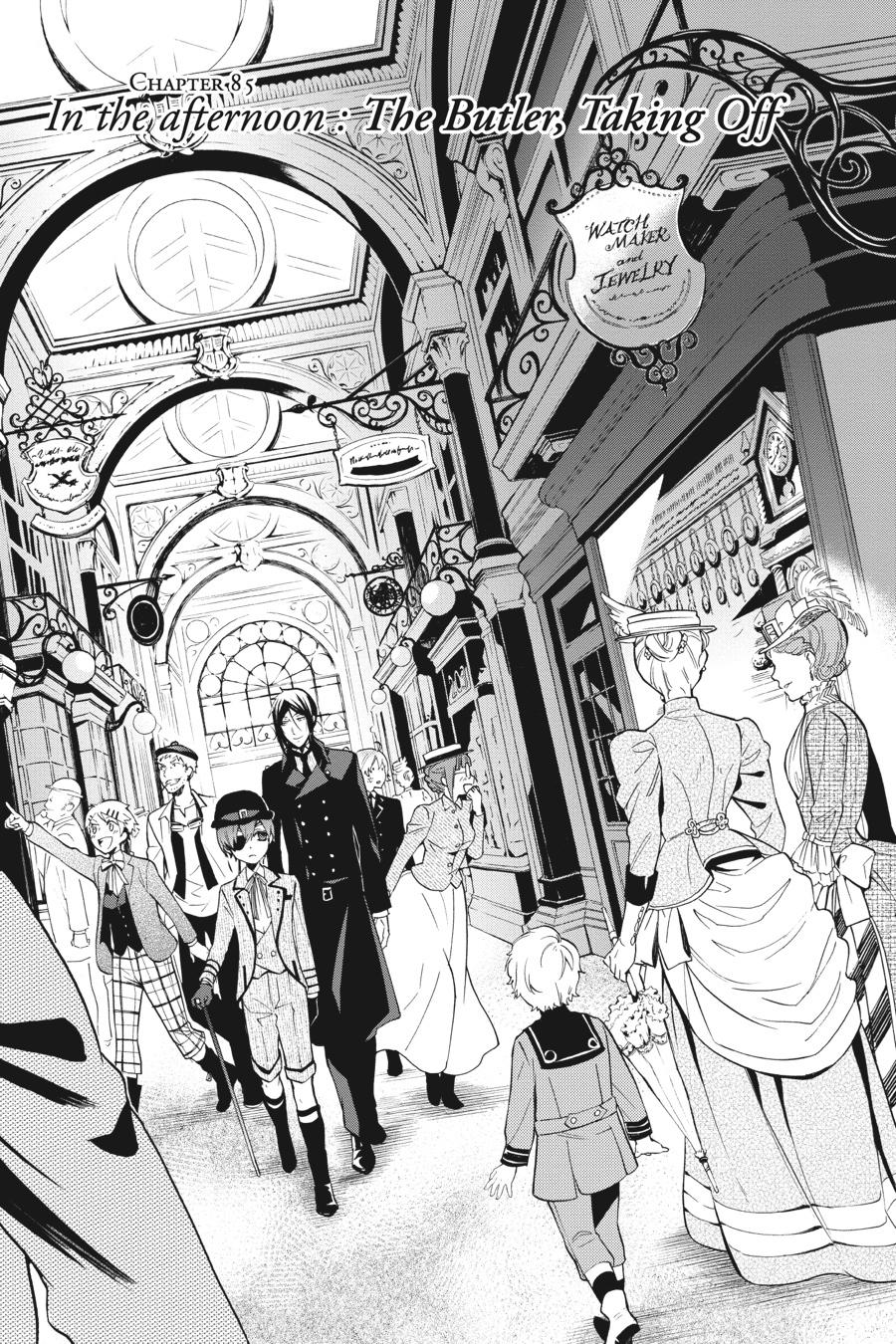 Black Butler Chapter 85 — page 1