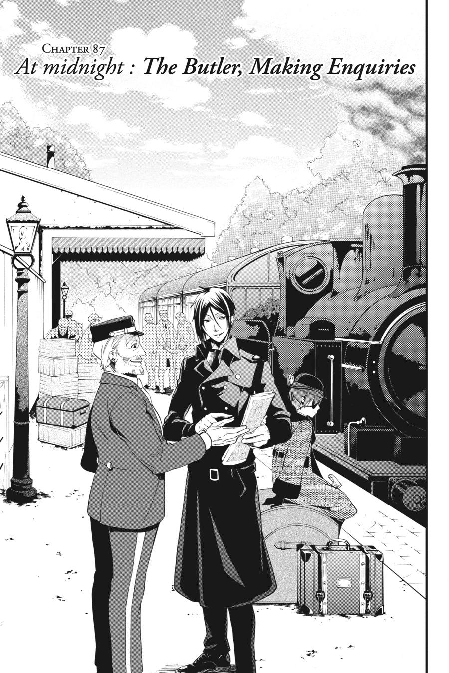Black Butler Chapter 87 — page 1