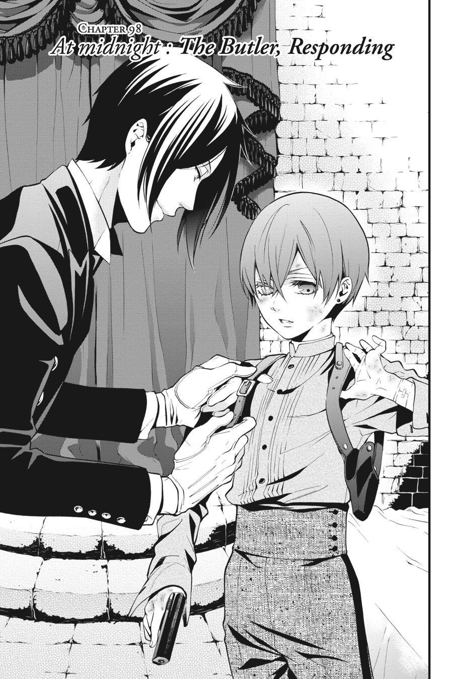 Black Butler Chapter 98 — page 1