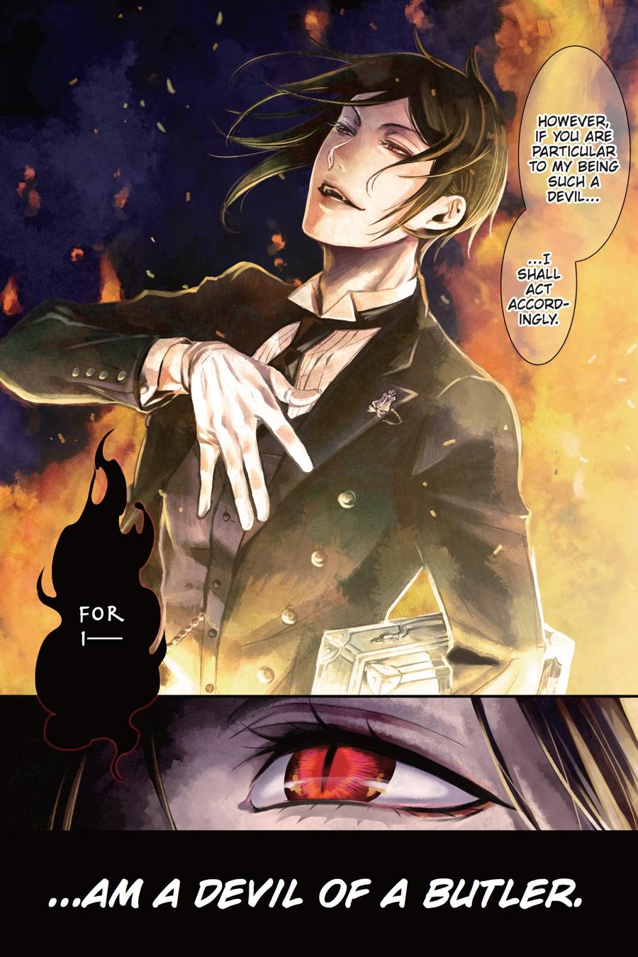 Black Butler Chapter 100 — page 1