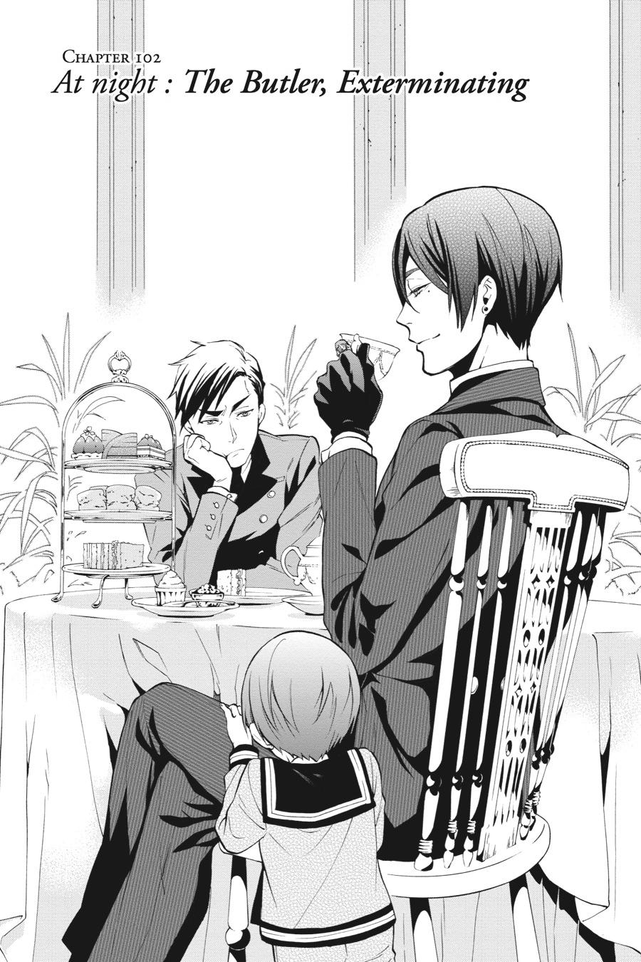Black Butler Chapter 102 — page 1