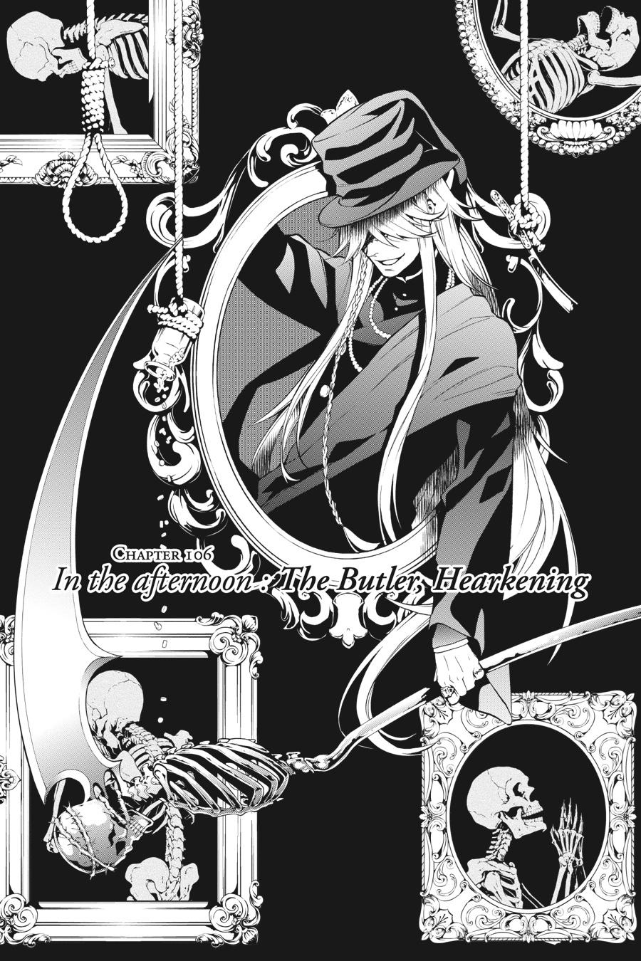 Black Butler Chapter 106 — page 1