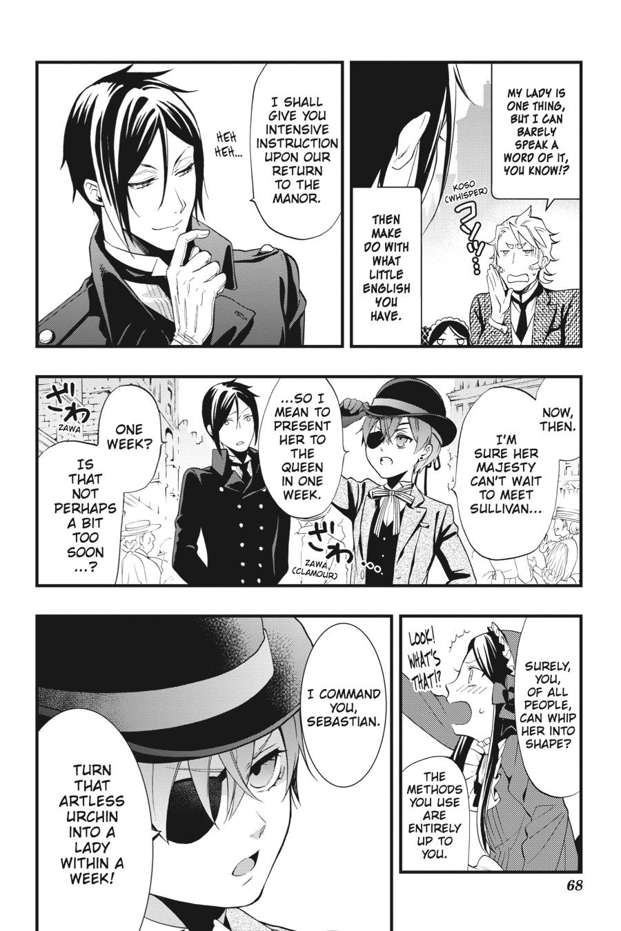 Black Butler Chapter 107 — page 6
