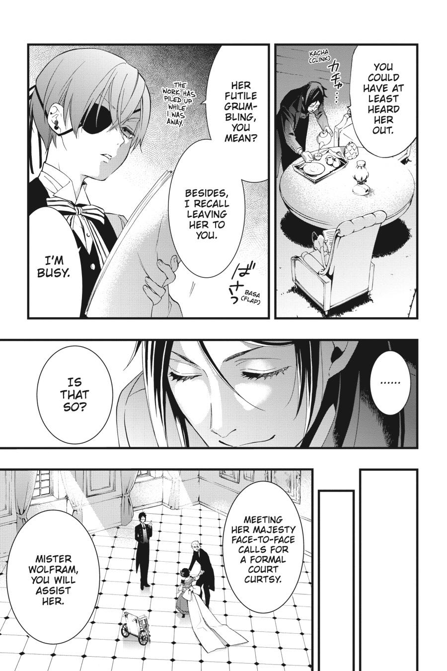 Black Butler Chapter 107 — page 23