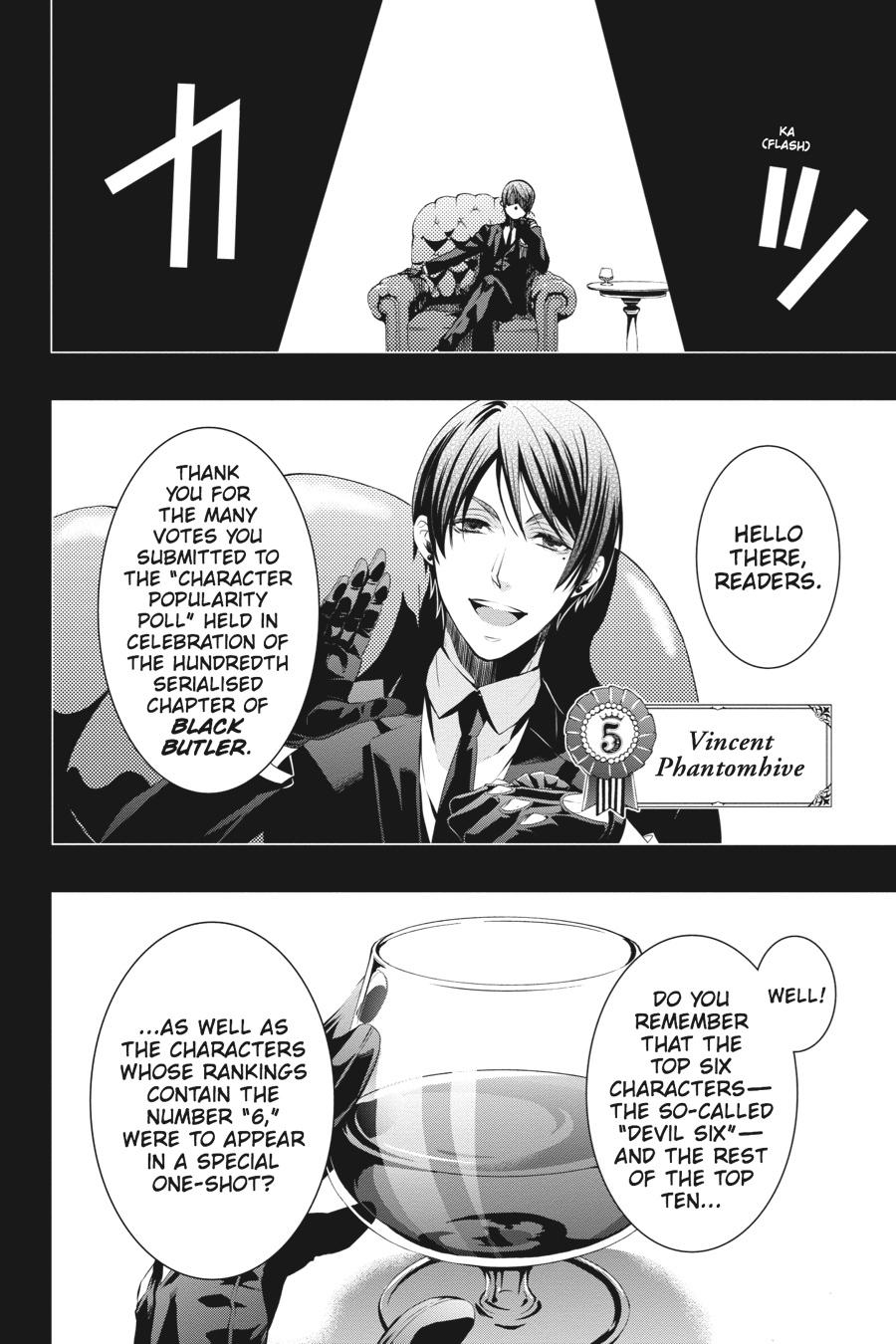 Black Butler Chapter 108.5 — page 6