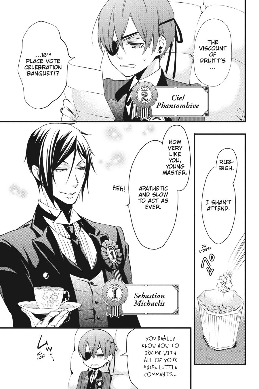 Black Butler Chapter 108.5 — page 9