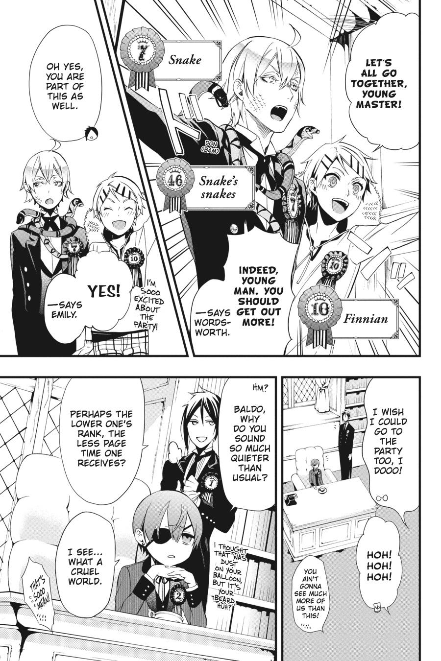Black Butler Chapter 108.5 — page 11