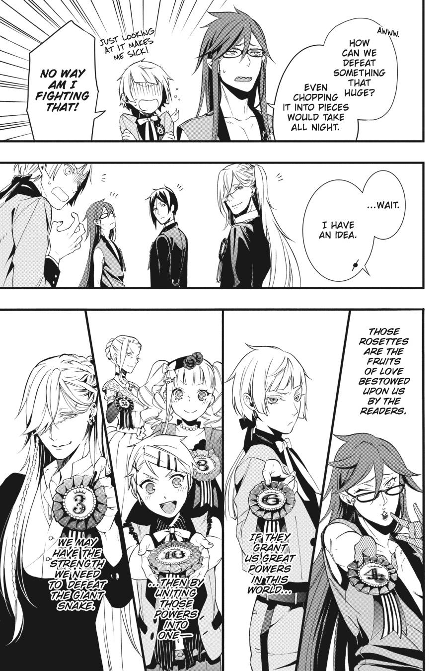 Black Butler Chapter 108.5 — page 31
