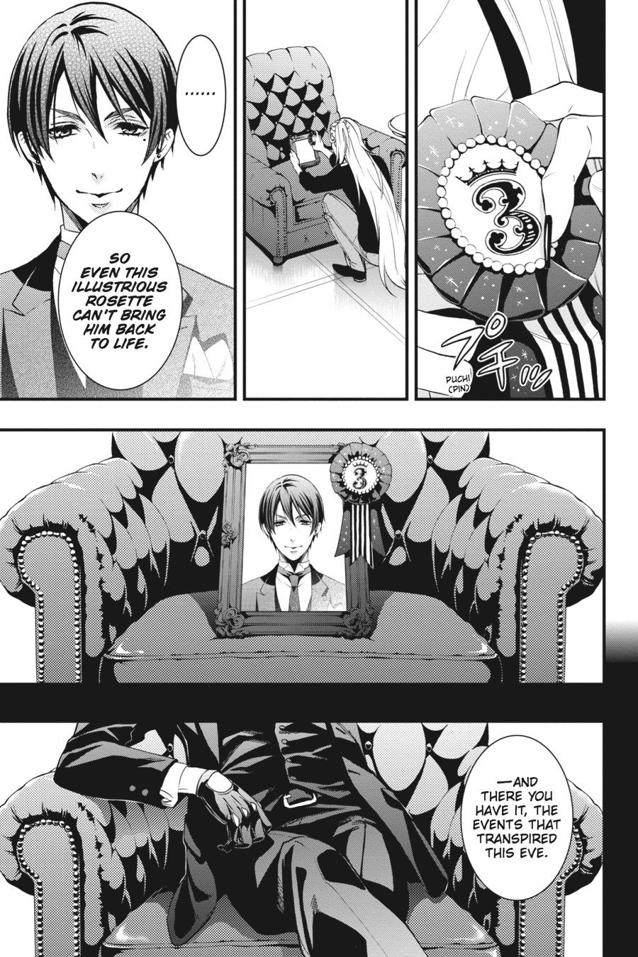 Black Butler Chapter 108.5 — page 40