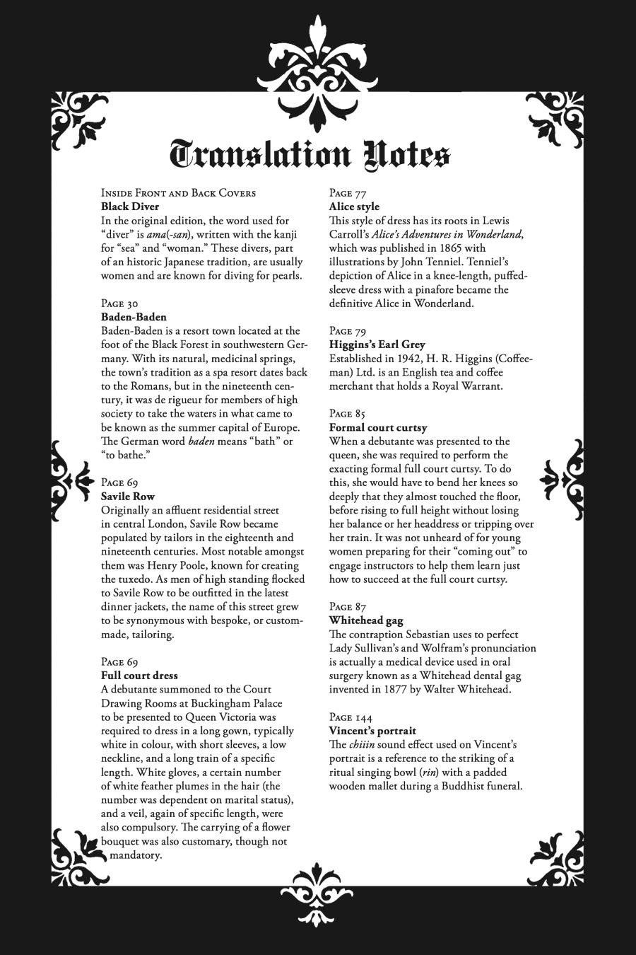 Black Butler Chapter 108.5 — page 42