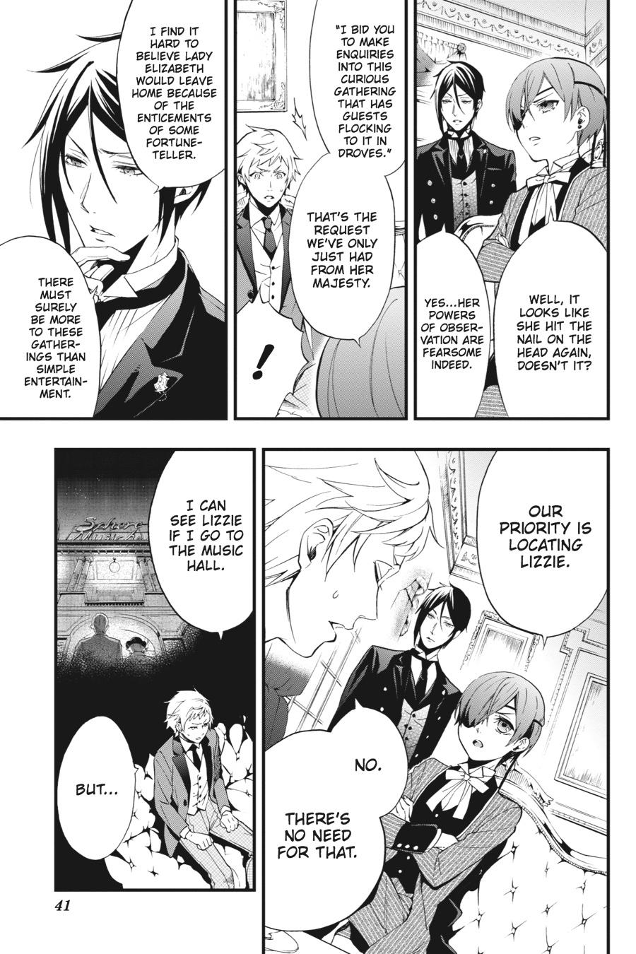Black Butler Chapter 110 — page 13