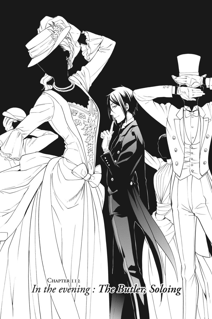 Black Butler Chapter 112 — page 1