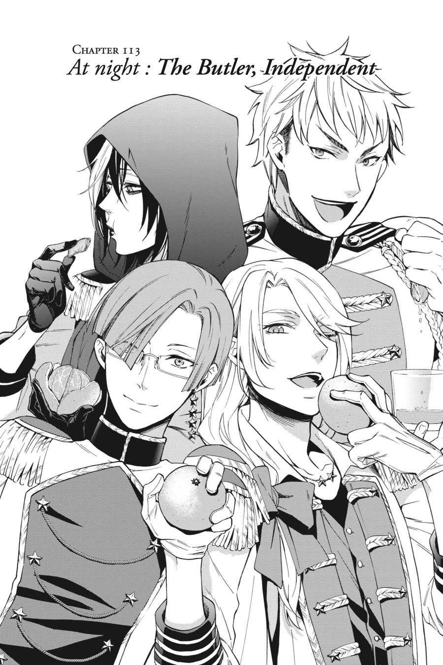 Black Butler Chapter 113 — page 1
