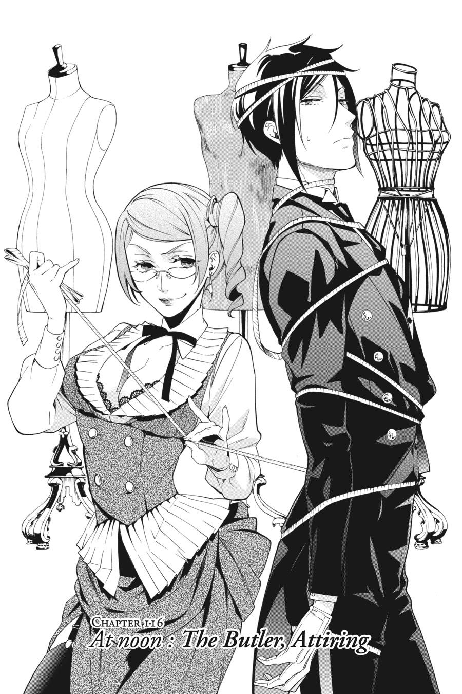 Black Butler Chapter 116 — page 1