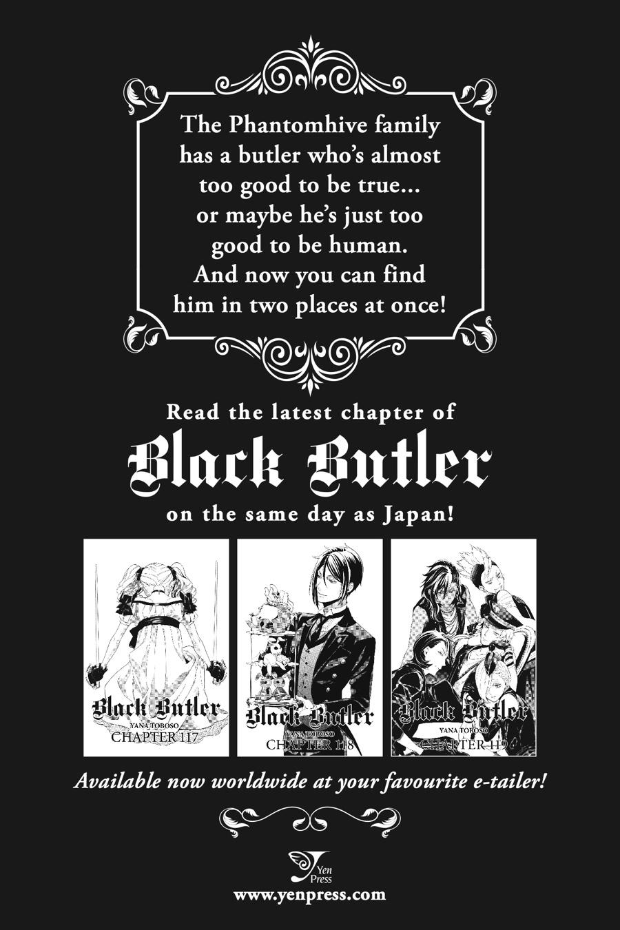 Black Butler Chapter 119.5 — page 32