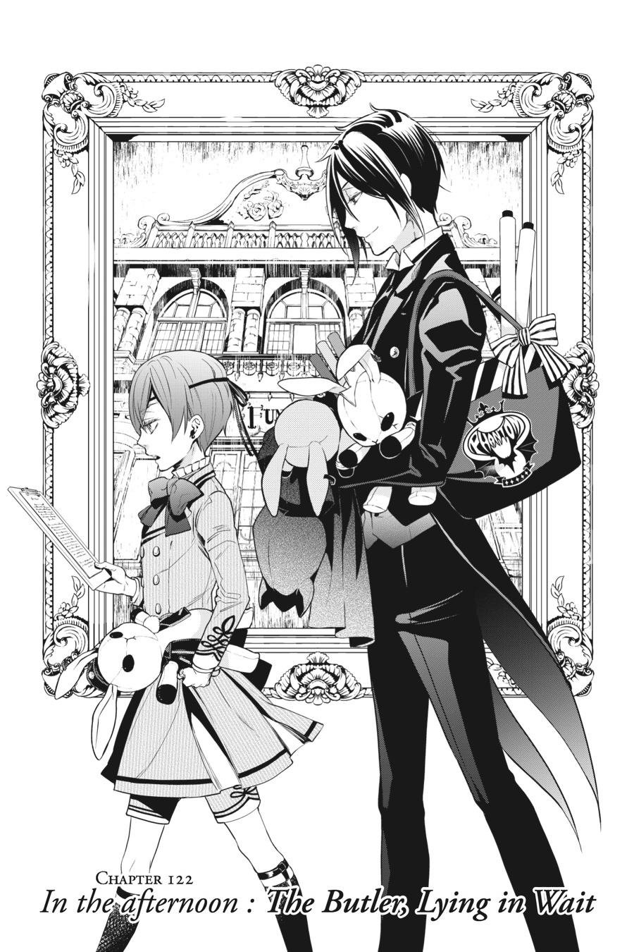 Black Butler Chapter 122 — page 1