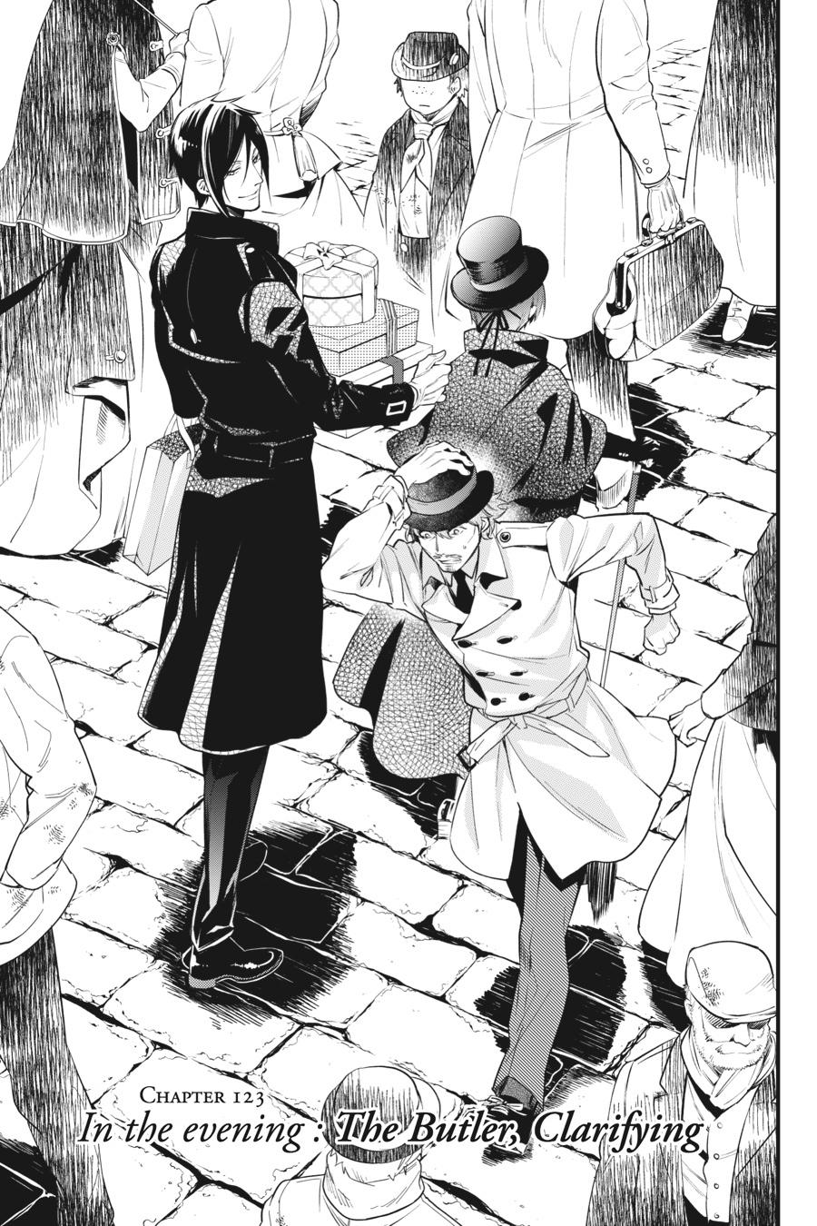 Black Butler Chapter 123 — page 1