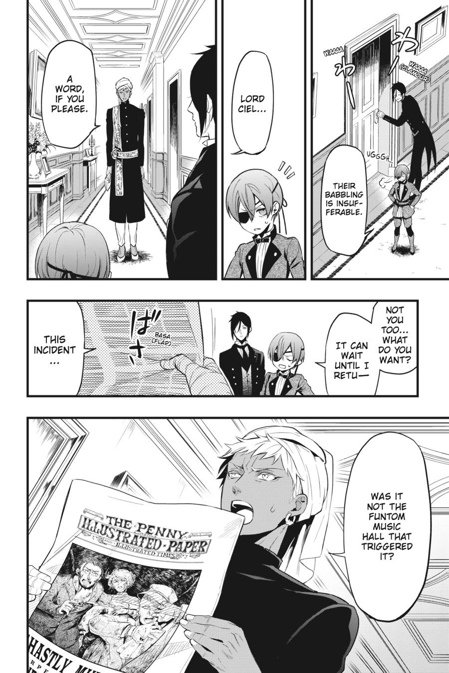 Black Butler Chapter 124 — page 4