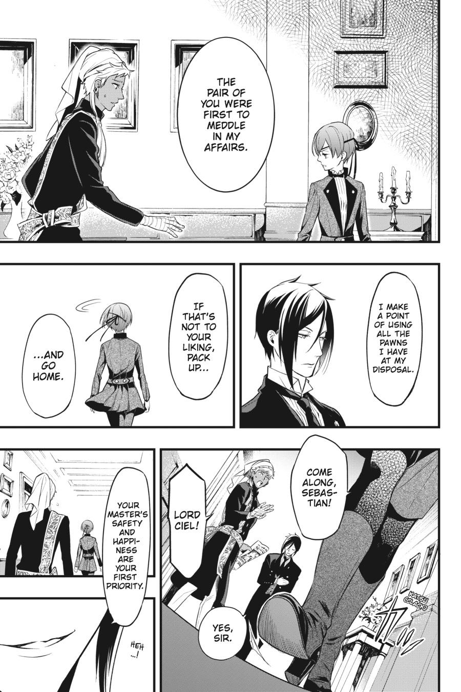 Black Butler Chapter 124 — page 7