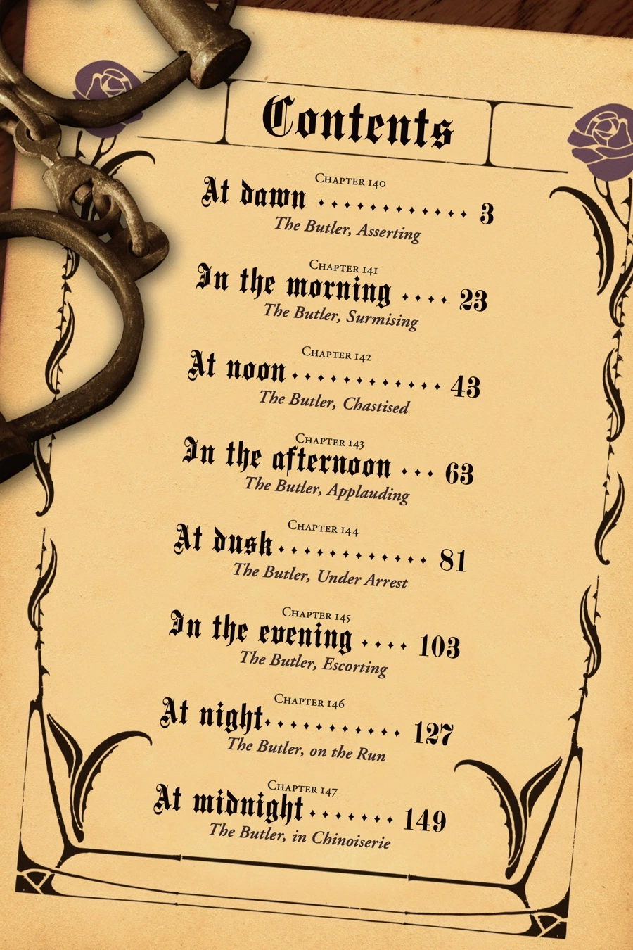 Black Butler Chapter 140 — page 3
