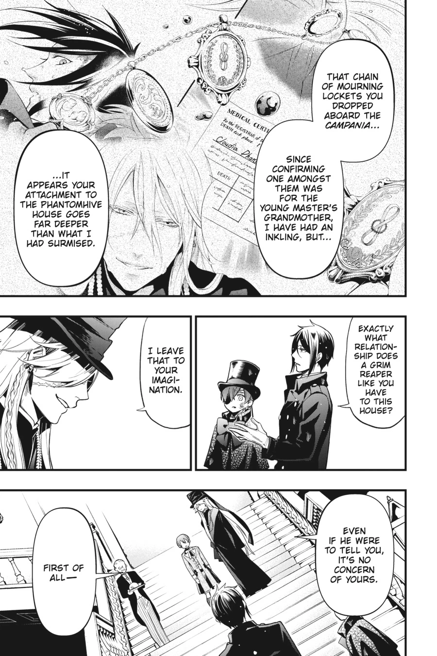 Black Butler Chapter 141 — page 3
