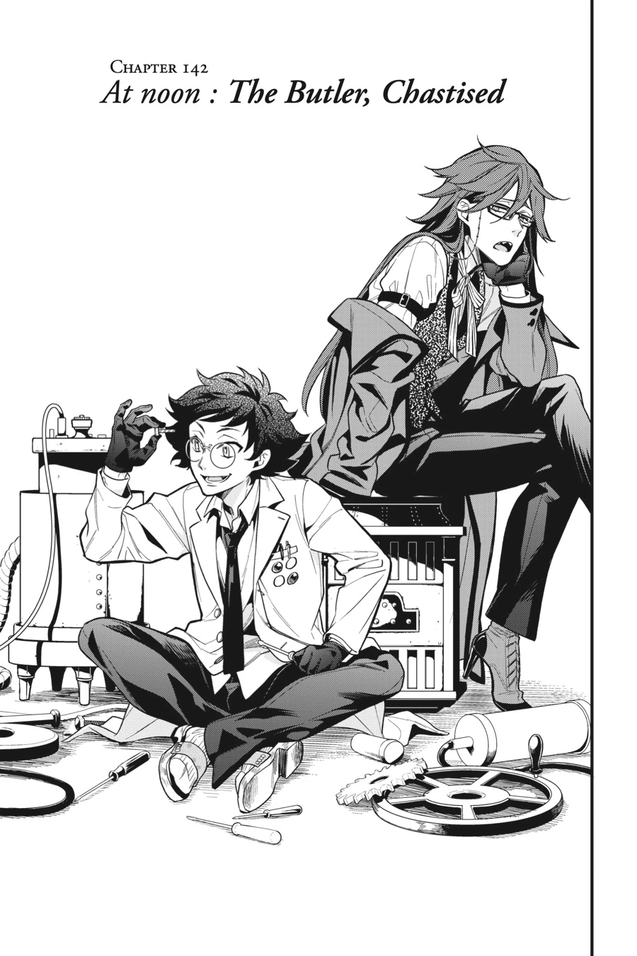 Black Butler Chapter 142 — page 1